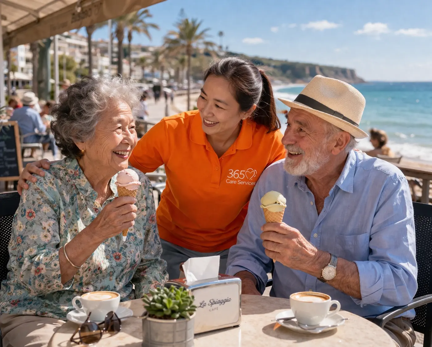 Compassionate home care carer supporting elderly clients in Melbourne